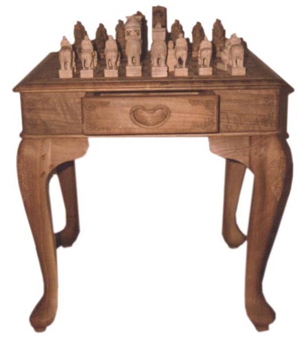 hand carved living room tables, kashmiri walnut,
wood carving, furniture, modern tables designs