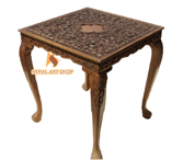 walnut carving living room coffee table, center table, 
walnut wood, living room tables