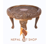 hand carved living room tables, kashmiri walnut,
wood carving, furniture, coffee table Nepal, Coffee Table designs