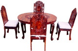 walnut dining table, hand carved walnut wooden tables, solid walnut dining table and chairs