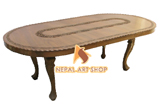 dining room furnitures, Kashmir wooden dining tables,
Walnut Dining Table modern, Walnut Round Dining Table