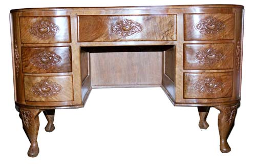 walnut escritoire, secretary desks, writing desk, dark walnut escritoire