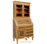 escritoire, modern secretary desk, wooden furniture, handmade escritoire,
walnut wooden writing table