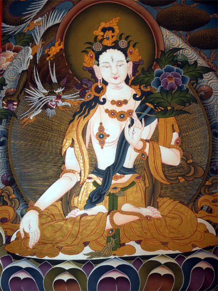 white tara, buddha tara, thangka painting, thangka art, tara mandala art, white tara thangka, white tara buddha, tara paintings, tara thangka