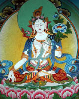 tara buddhist goddess, all buddha, tibetan thangka painting, tara bodhisattva