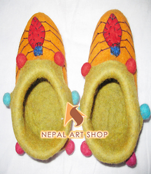 Easy Felt Wool Crafts – Spider Shoe Kit – Wholesale Felt Kids Craft Code EFCF044 from Nepal