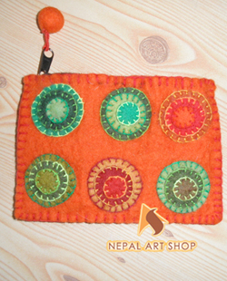 Easy Felt Wool Crafts – Tote Bag Kit – Wholesale Felt Kids Craft Code EFCF060 from Nepal
