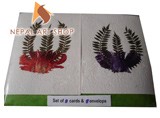 Lokta Paper Greeting Card – Baby Shower – Wholesale Lokta Paper Product Code LGC016