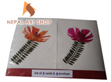 Lokta Paper Greeting Card – Anniversary – Wholesale Lokta Paper Product Code LGC017