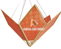 Lokta Paper Lamp Shade – Empire – Wholesale Lokta Paper Product Code LLS013