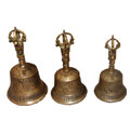 Bell Dorje, Tibetan Handicraft, Tibetan Singing Bowls, Thangka Art, Tibetan prayer bell