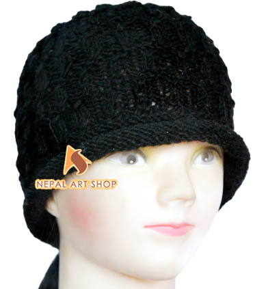 Knit Cap for Women – Wholesale Nepal Woolen Hat Code WHAT009